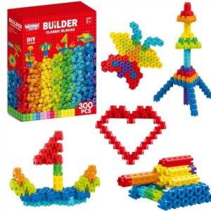 Bloque de construcción hexagonal (300 piezas)